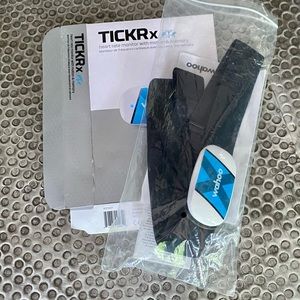 wahoo TICKRx heart rate monitor/chest strap, never used